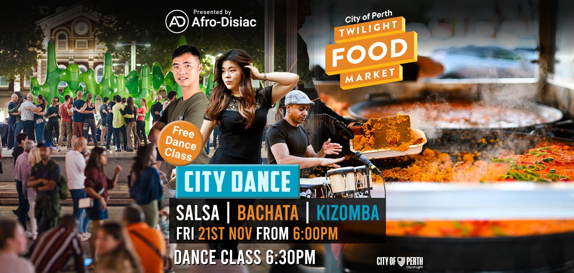 City Dance @ Twilight Food Market Nov 21st!