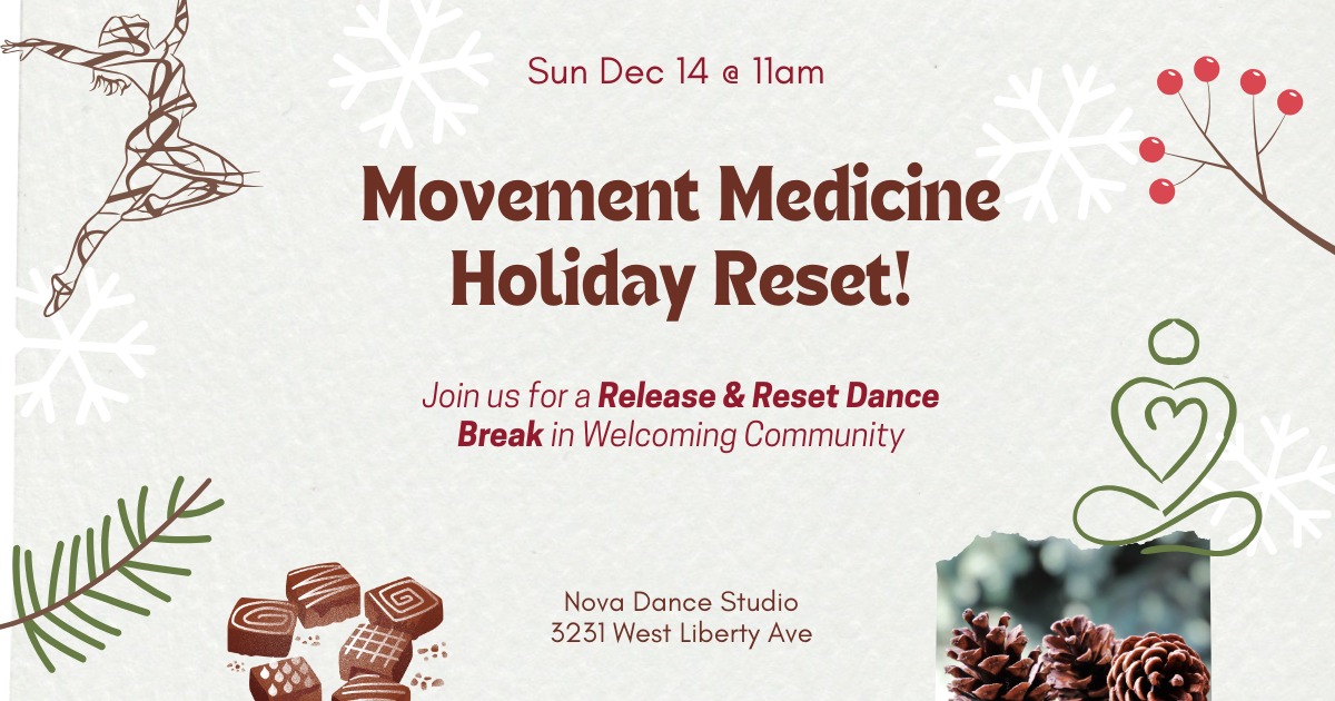 Movement Medicine - Holiday Midmorning Reset!