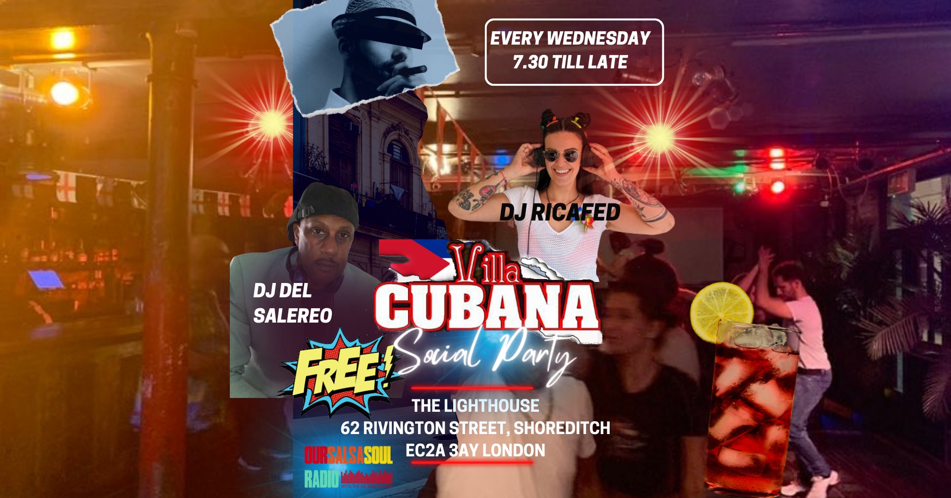 Villa CUBANA Wednesdays in the City