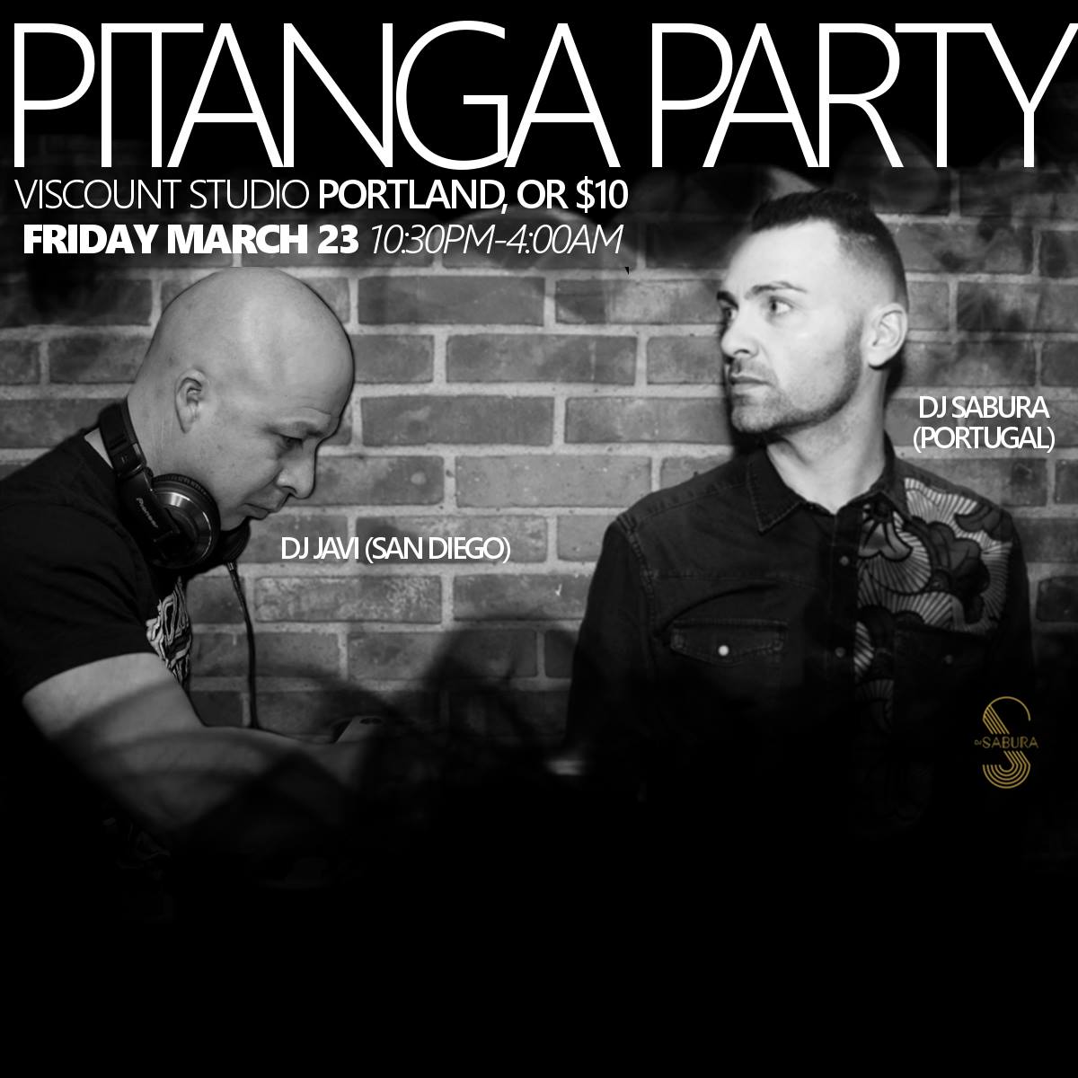 Pitanga Intensive Weekender: Vanessa, Mandela & DJ Sabura