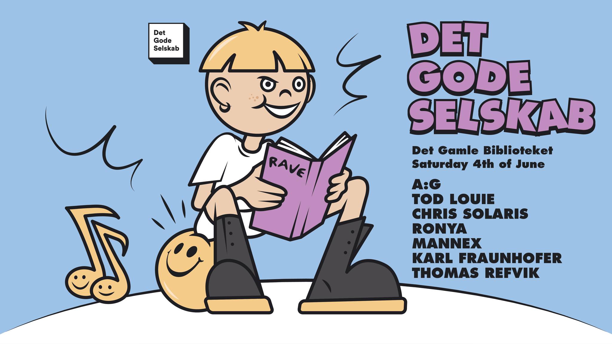 Det Gode Selskab - Library Rave, Det Gamle Biblioteket