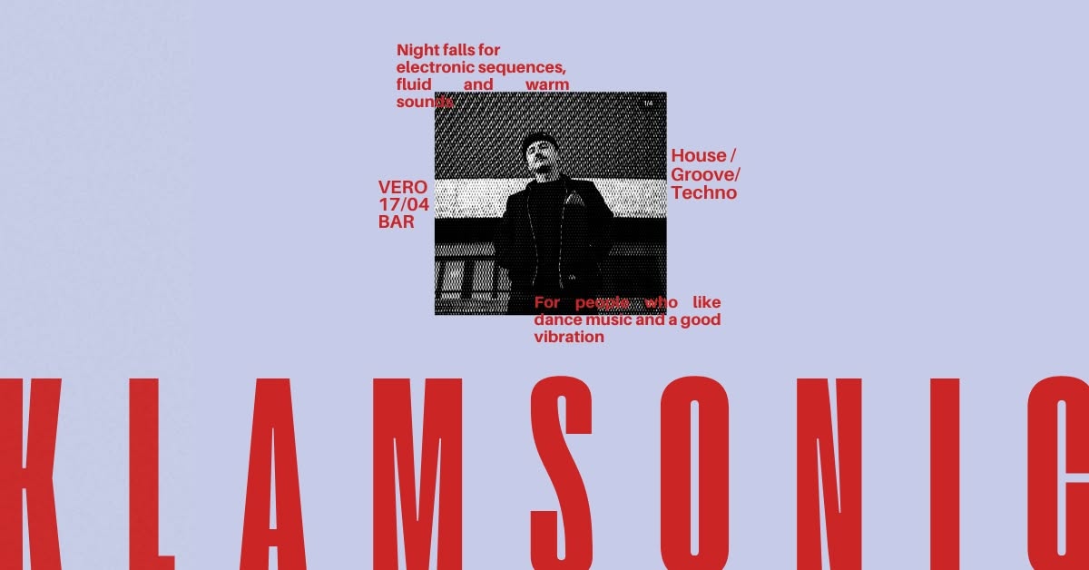 KLAMSONIC DJ_set x VERO