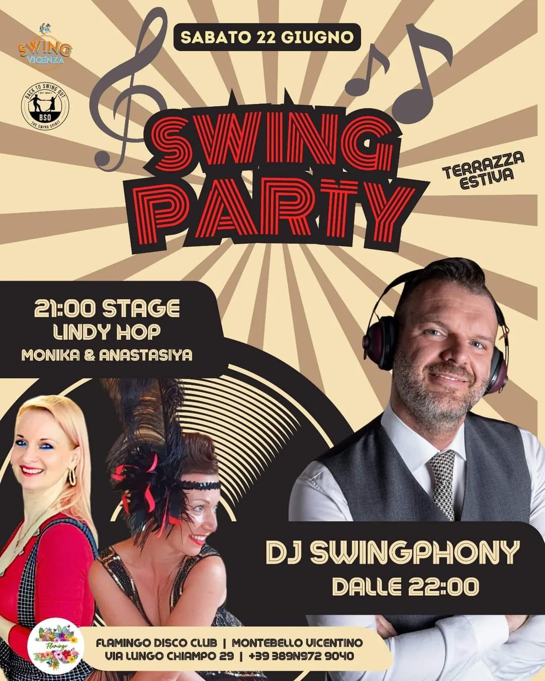SWING PARTY con Swingphony Dj - Montebello Vicentino ๐ฎ๐น