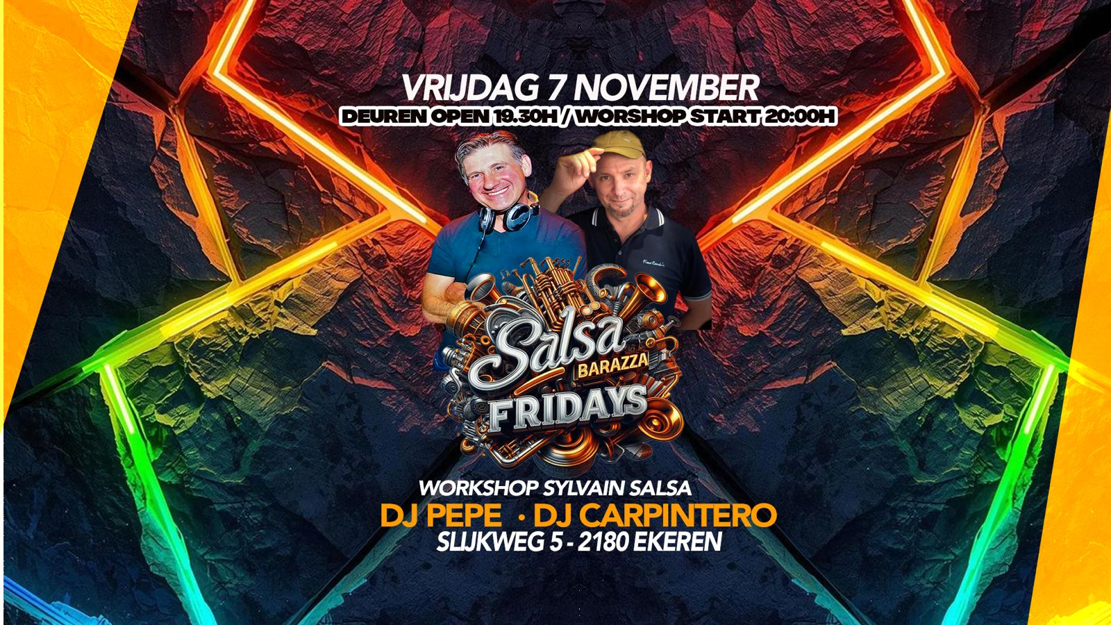 VOLGENDE SALSA FRIDAY'S @ BARAZZA, 7 NOVEMBER