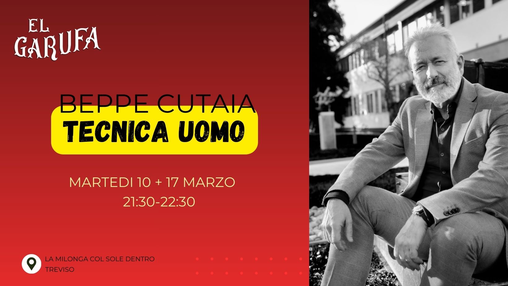10.3 TECNICA UOMO con Beppe Cutaia