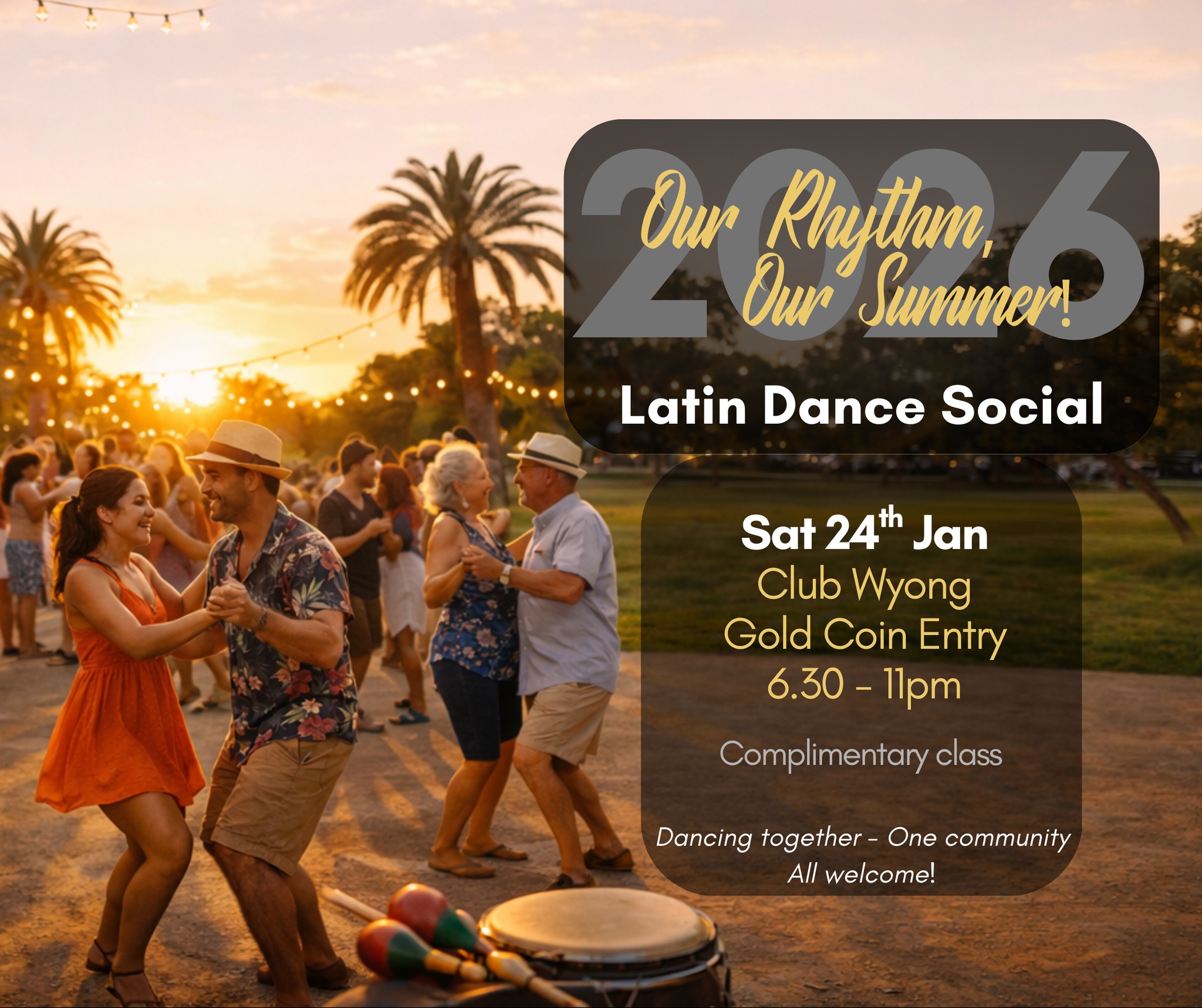 Latin Dance Social - Our Rhythm, Our Summer!