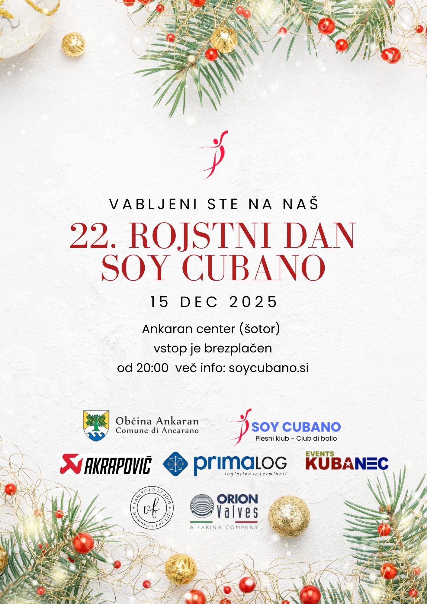 22. ROJSTNI DAN SOY CUBANO ANKARAN