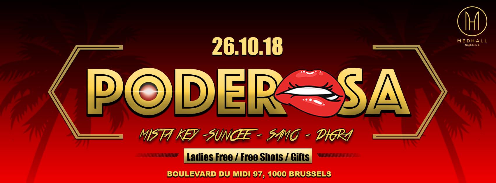 Poderosa ! Special Ladies Night at Medhall - 26.10.18