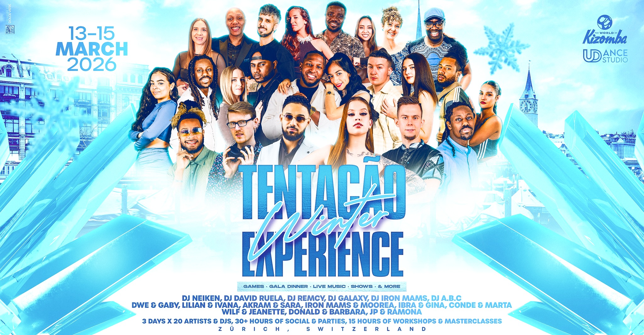 TENTAÇÃO WINTER EXPERIENCE “Zurich”