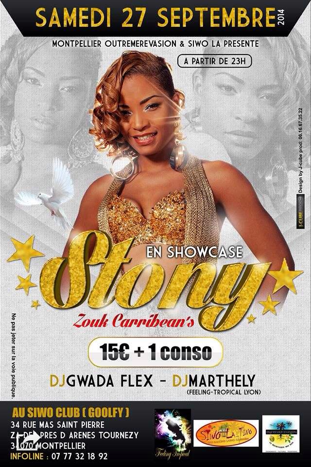 ☆★SIWO LA VOUS RECOMMANDE LA SOIREE☆★ ▂▃▅☆★ZOUK CARRIBEAN'S - SAMEDI 27 SEPTEMBRE @ SHOWCASE STONY ✔ ☆★ ▂▃▅☆★ .