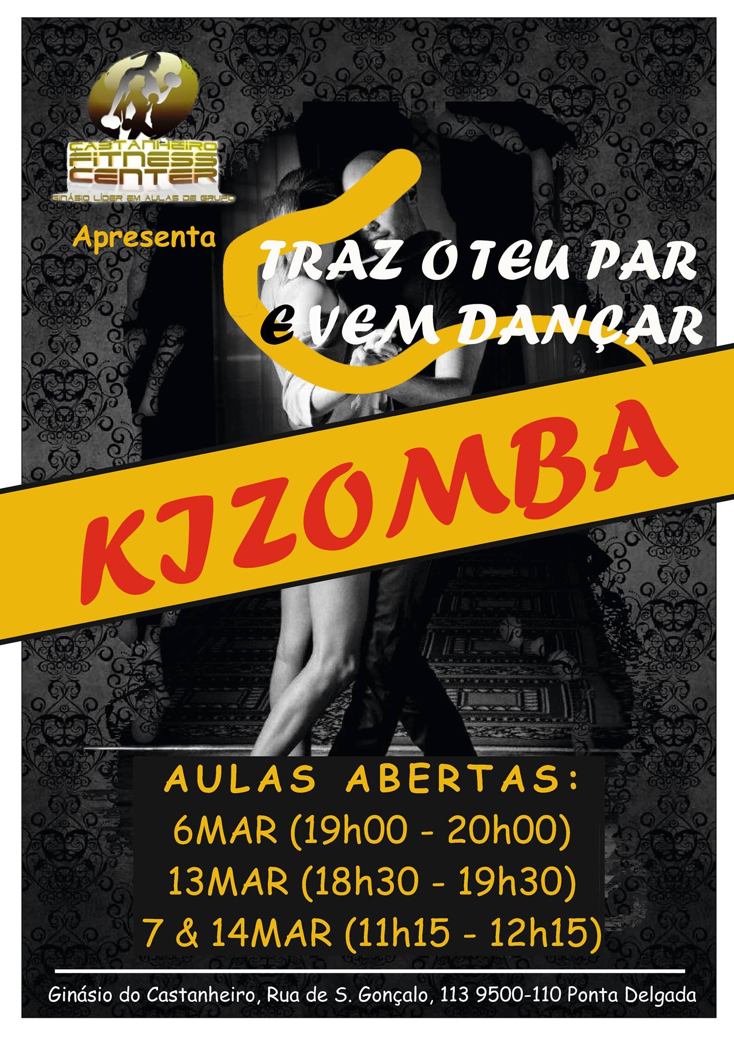 AULAS ABERTAS DE DANÇA KIZOMBA