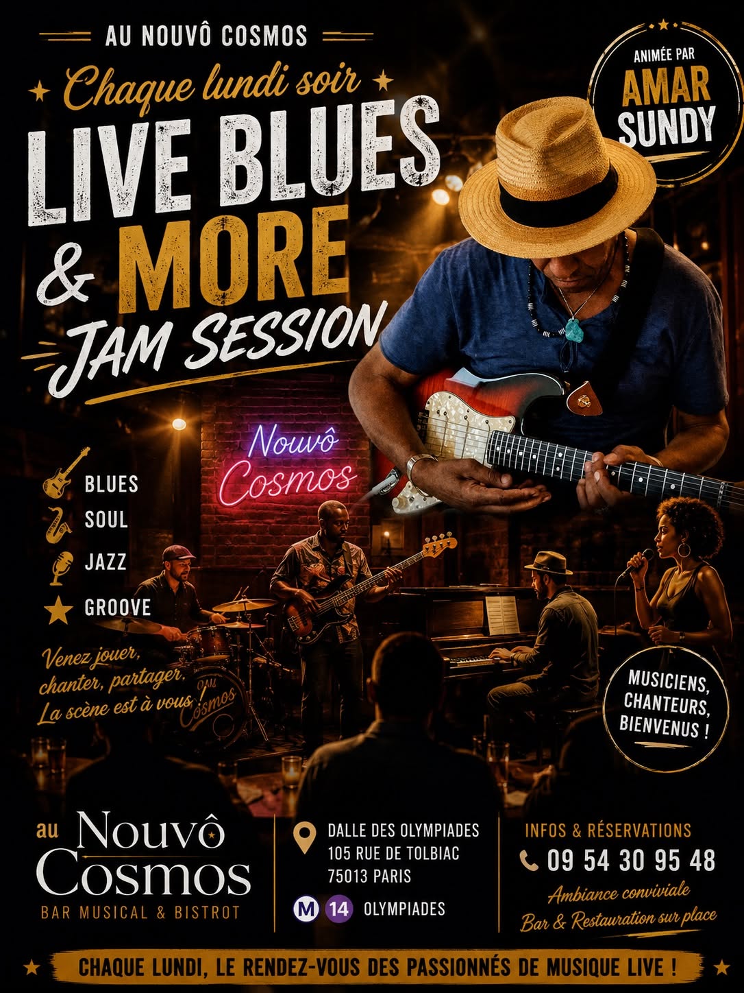 Live Blues & More Jam session