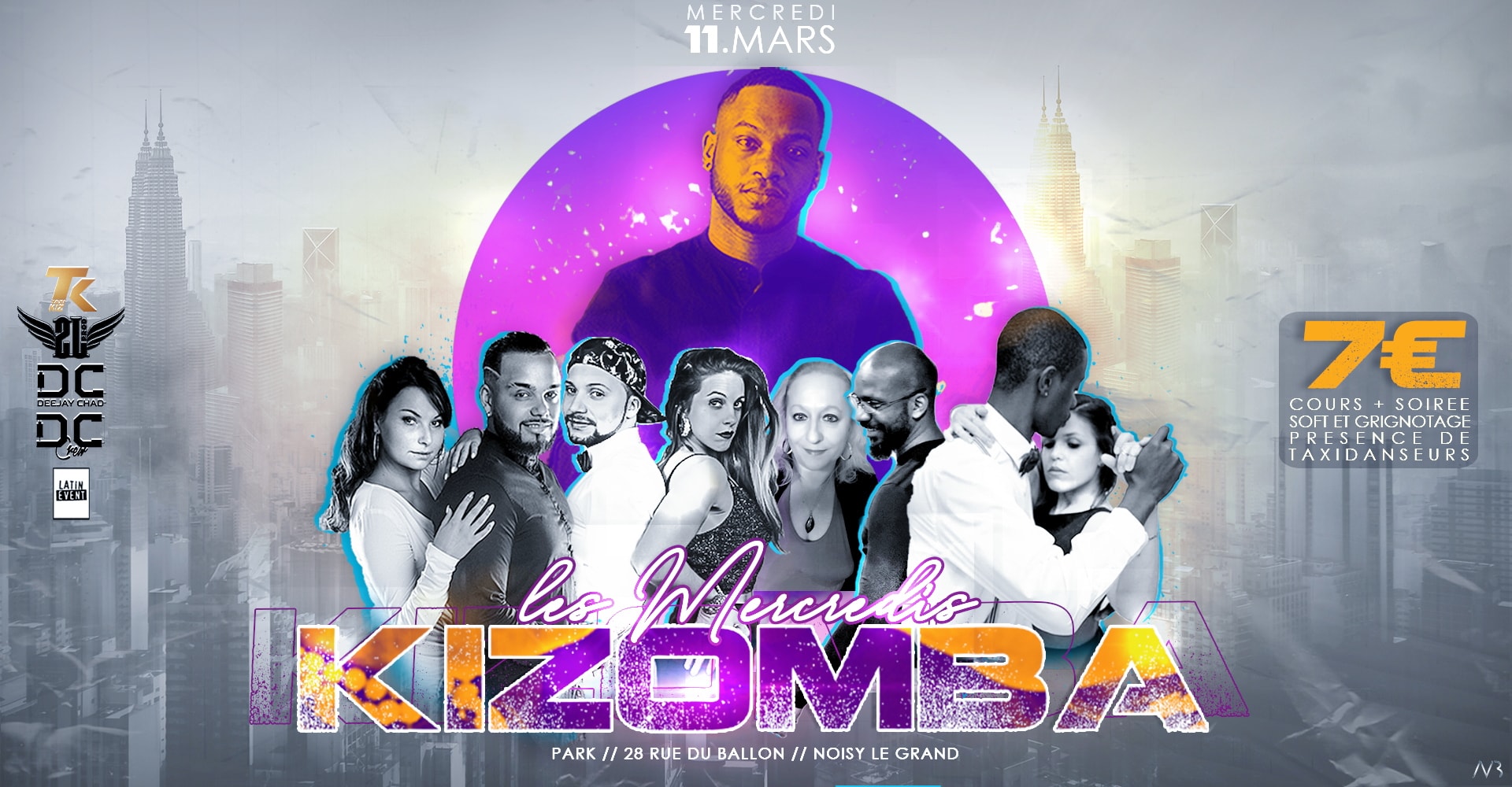 Mercredi 11 Mars Kizomba Semba Urban Dj Lil.G
