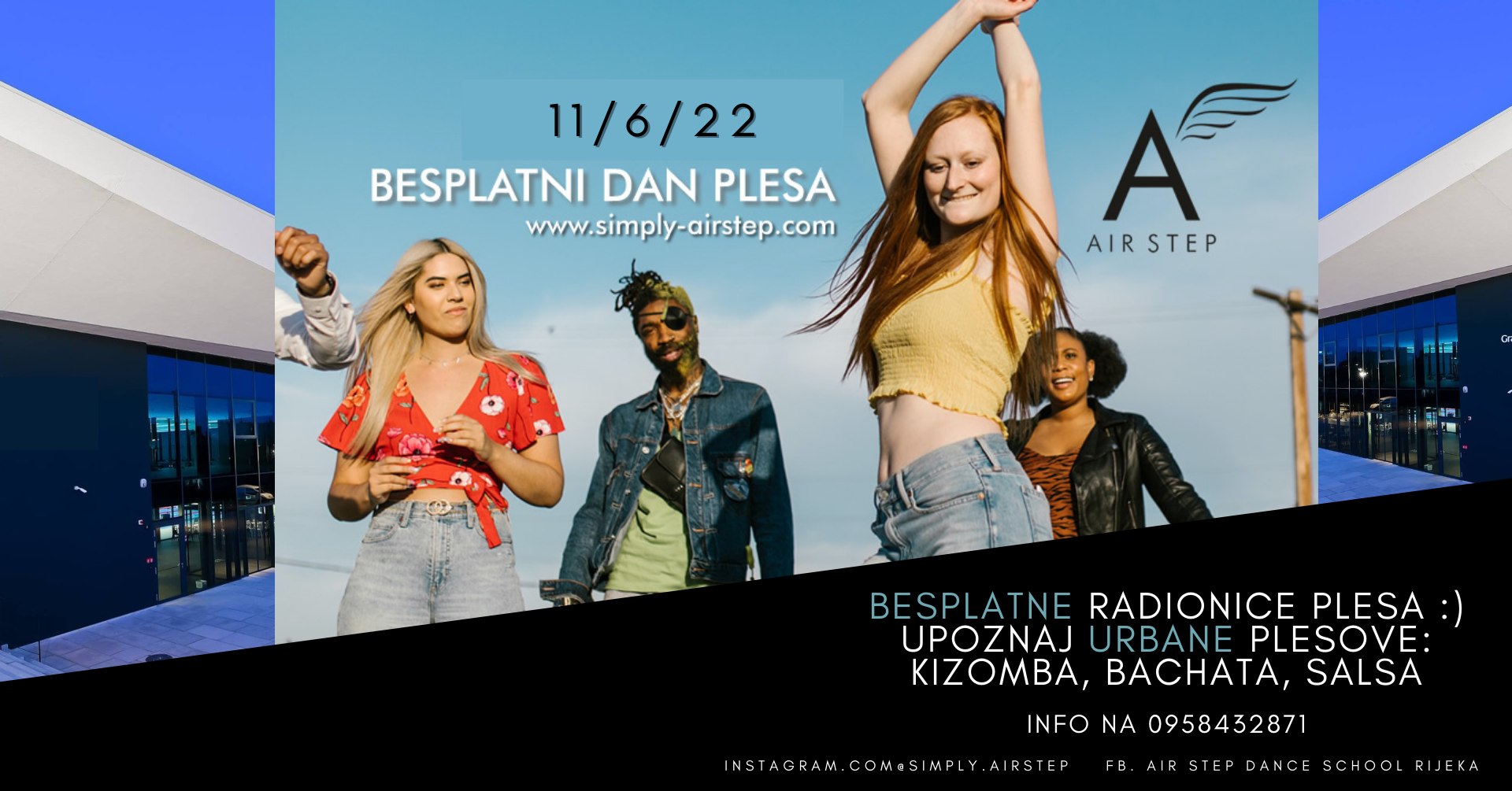 BESPLATAN DAN PLESA+UPISI Bachata Salsa Kizz