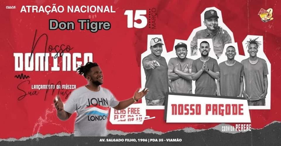 NOSSO DOMINGO - LANÇAMENTO DA MÚSICA DO NOSSO PAGODE