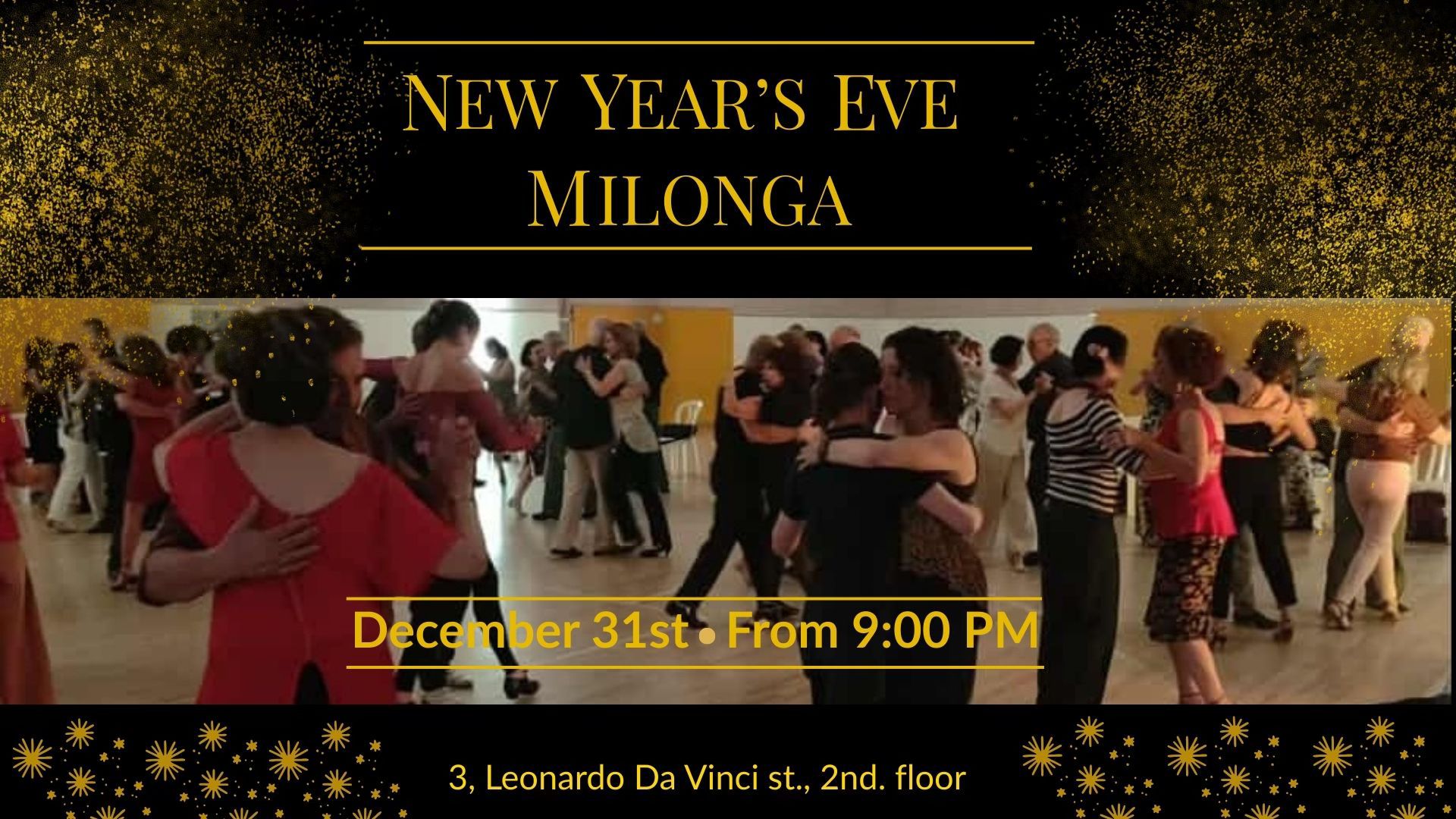 New Year's Eve Milonga ! Wednesday 31.12