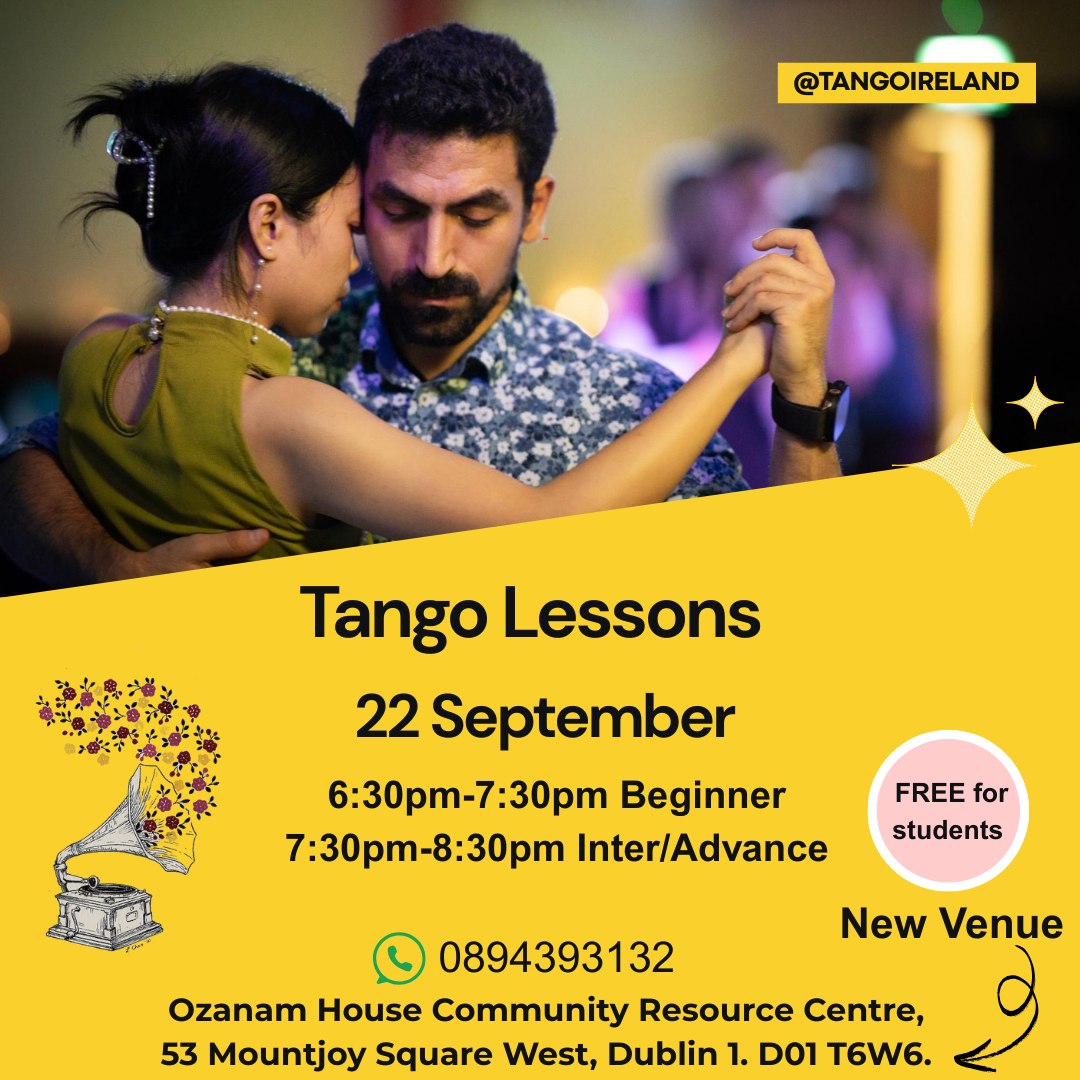 Argentine Tango Lesson(Beginner Adv)