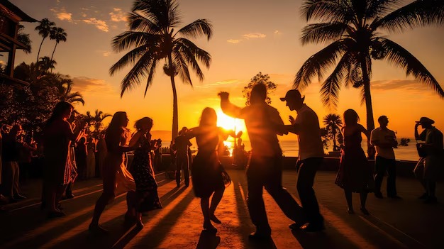 SUNSET LATIN BEACH PARTY