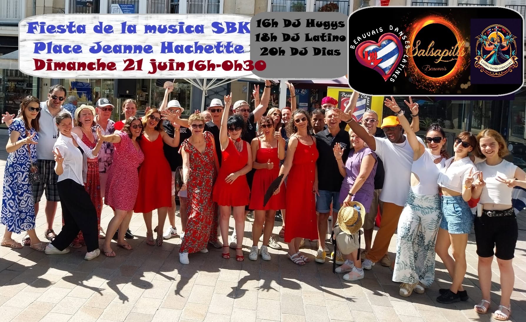 Dimanche 21 juin journée SBK en terrasse au Jeanne Hachette