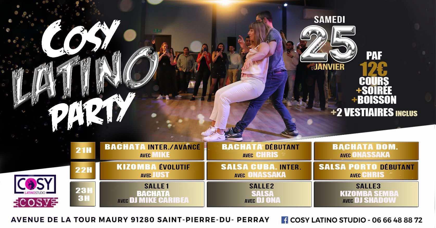 Cosy Latino Party - 25 Janvier 2025