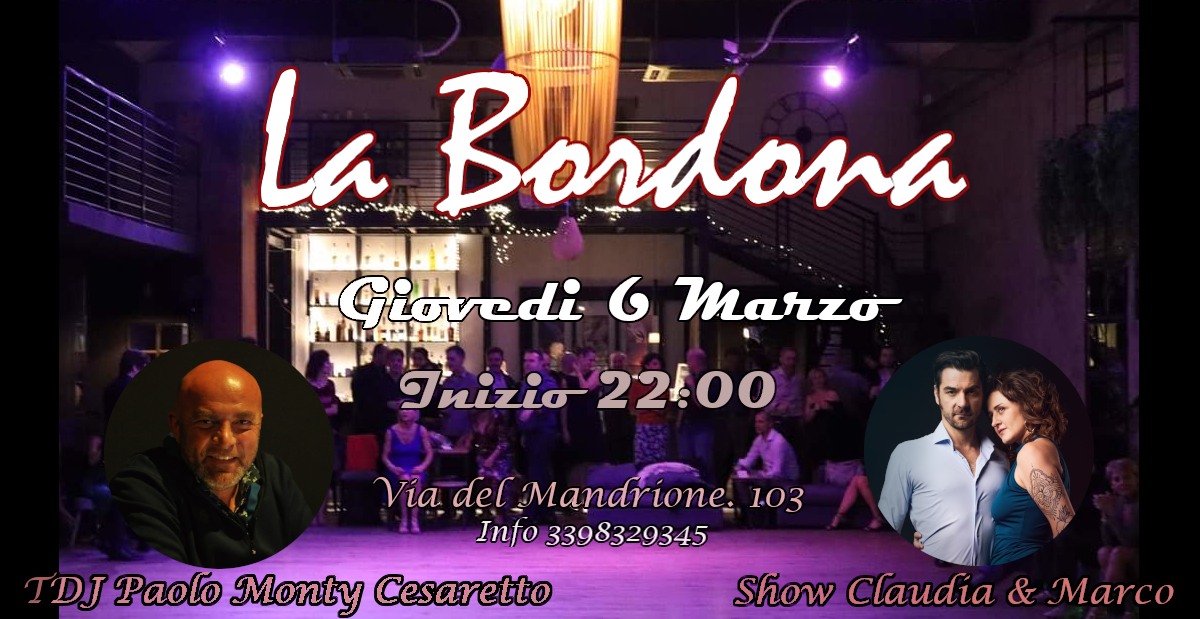 Milonga La Bordona - Show Claudia & Marco