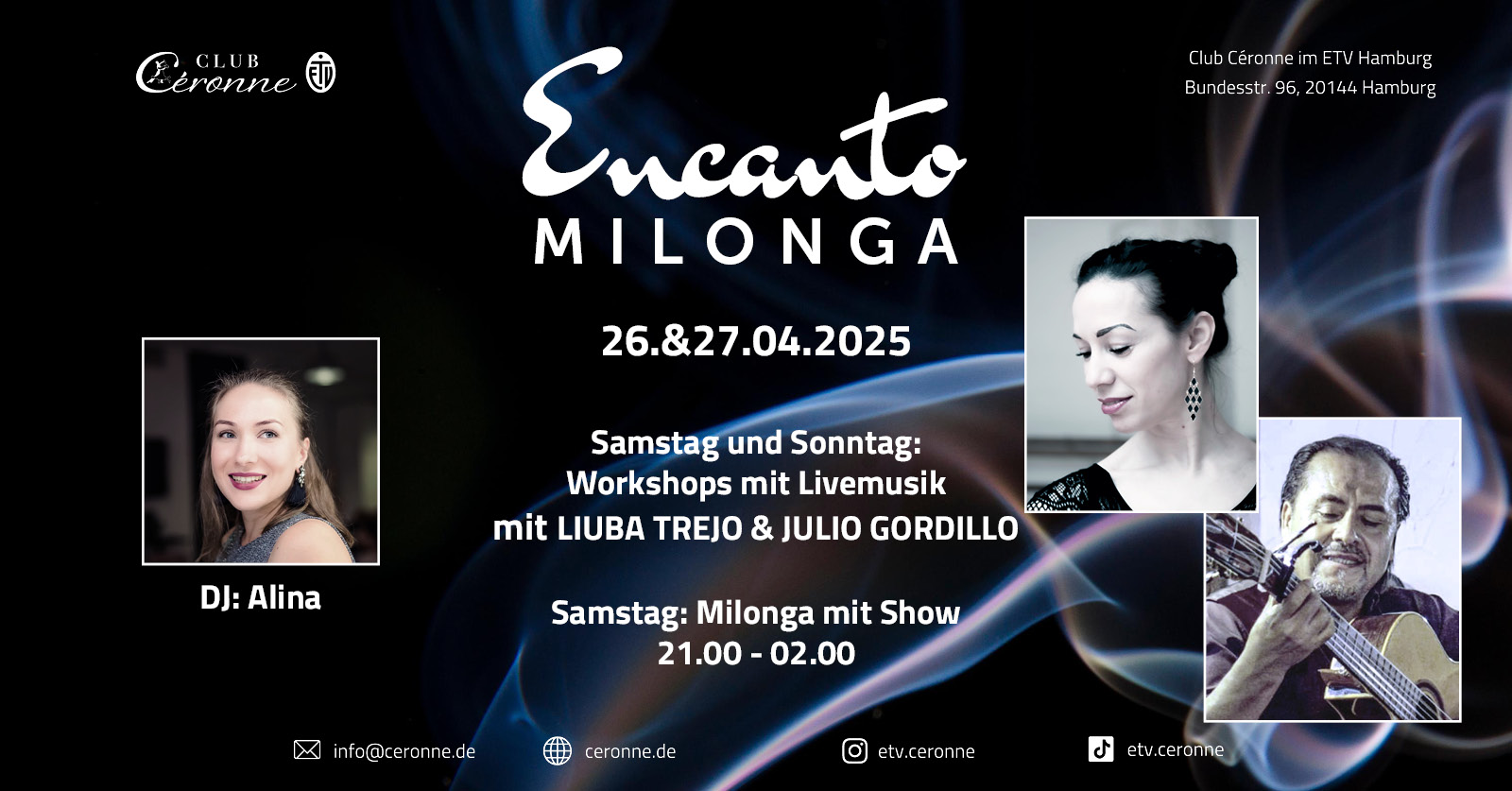 Encanto Milonga mit Show