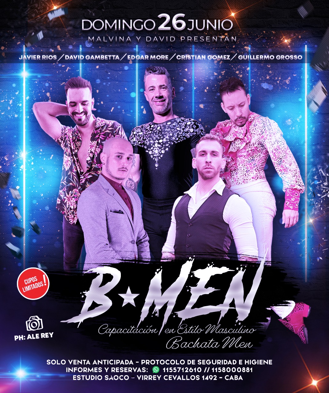 B-Men Bachata Men - Capacitación en estilo masculino