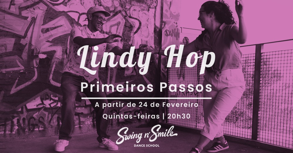 Lindy Hop - Curso de Primeiros Passos para iniciantes