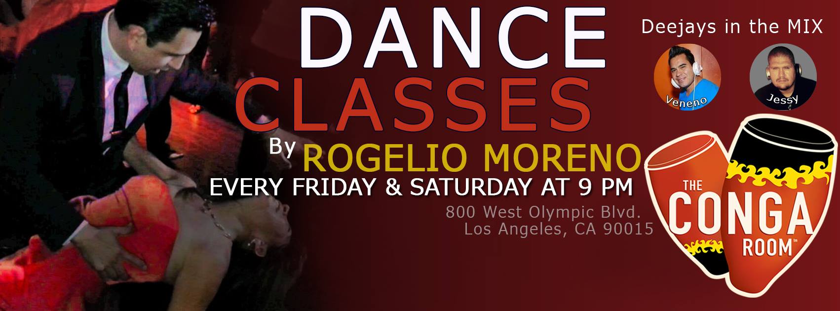 Salsa Classes By Rogelio Moreno @ Conga Room