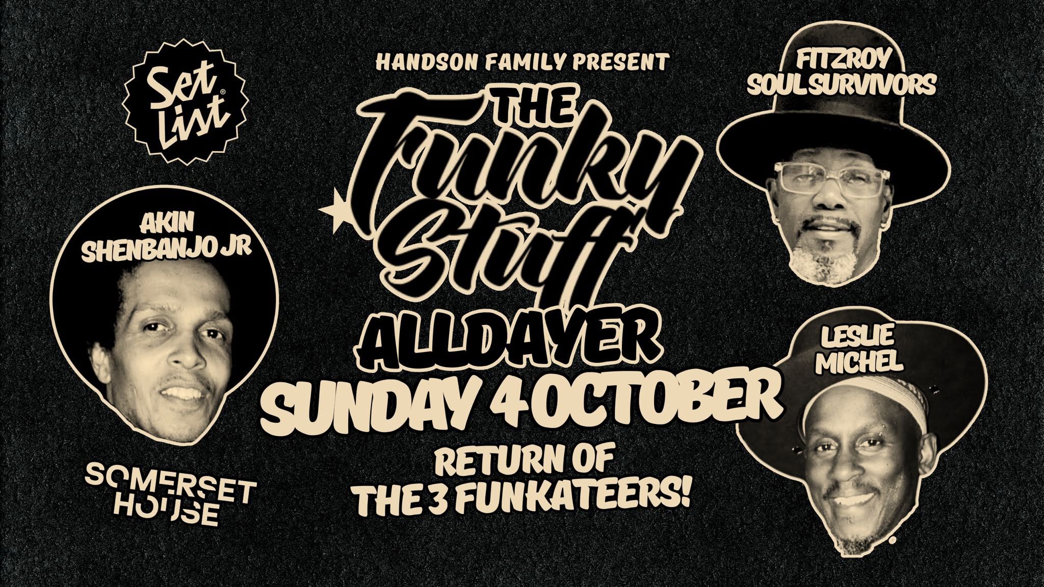 Funky Stuff All Dayer 4th Oct 2026