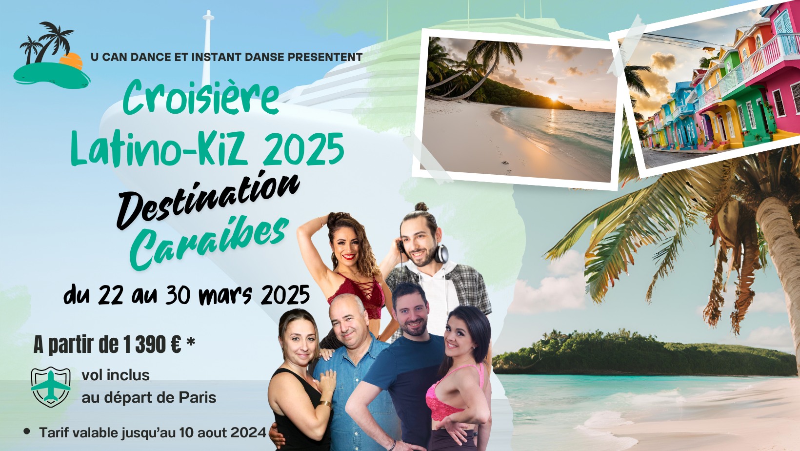 Croisière Latino-Kiz 2025 Destination Caraïbes