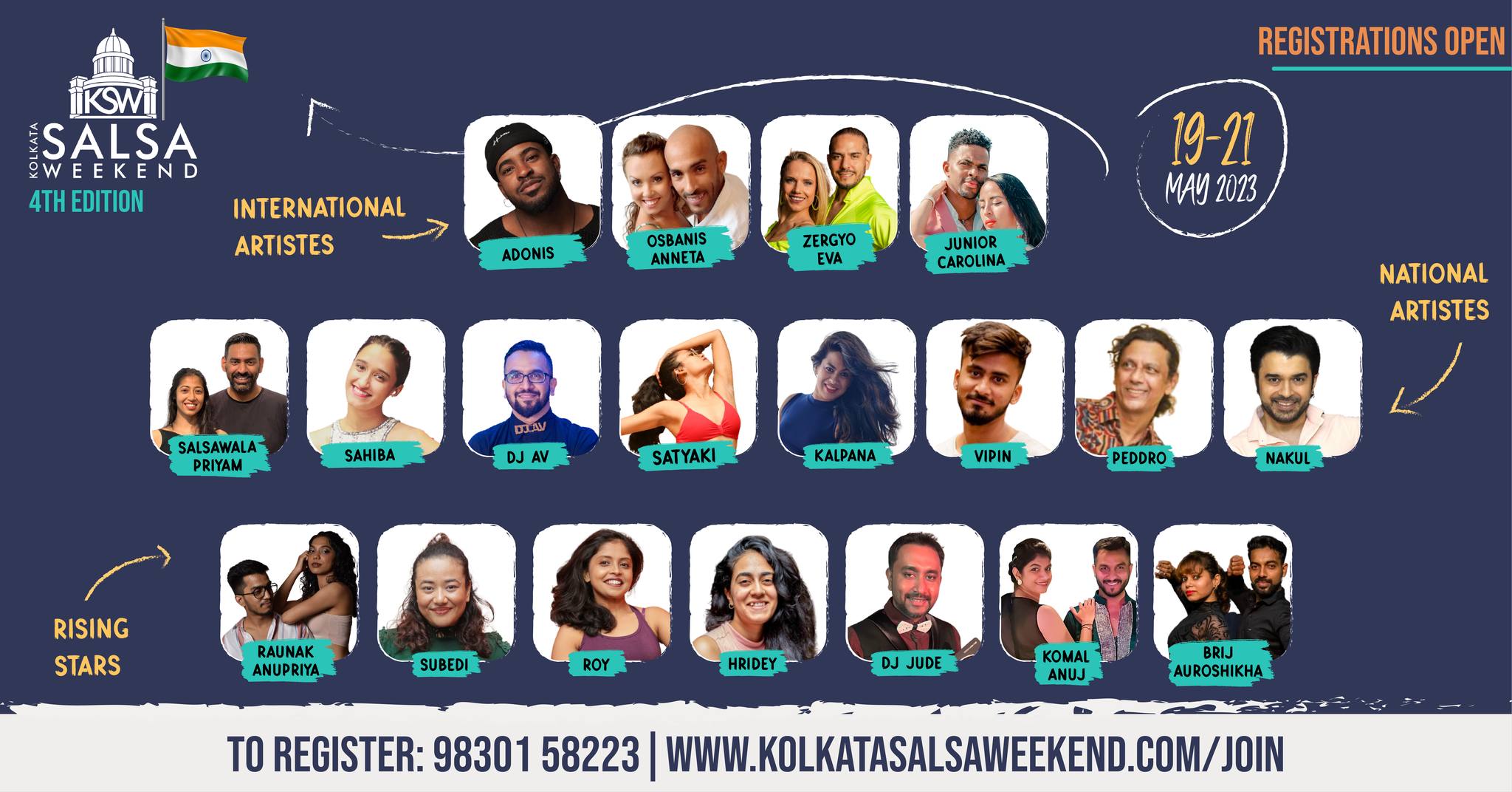KSW: Kolkata Salsa Weekend 2023