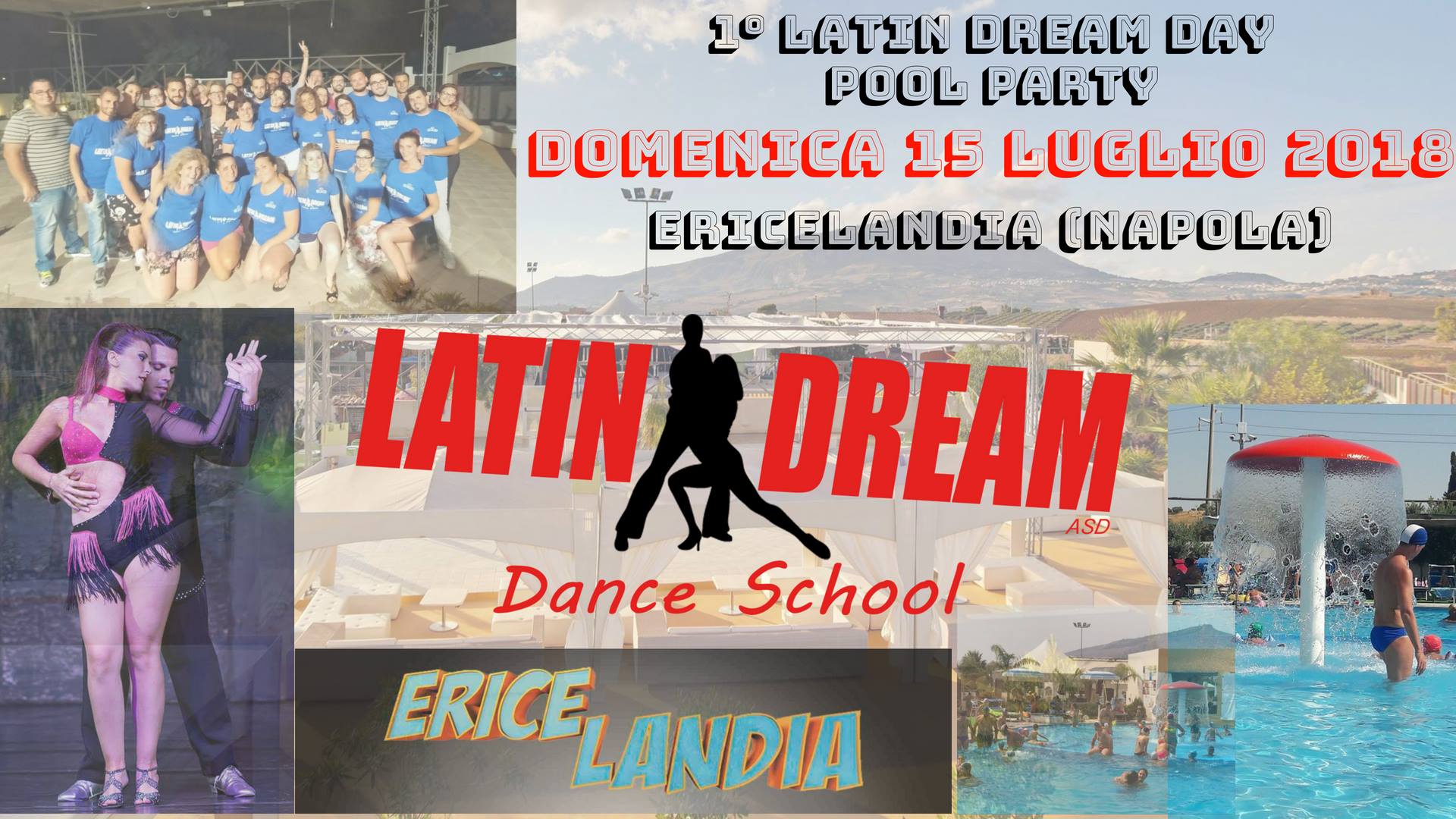 1° LATIN DREAM Day Pool Party