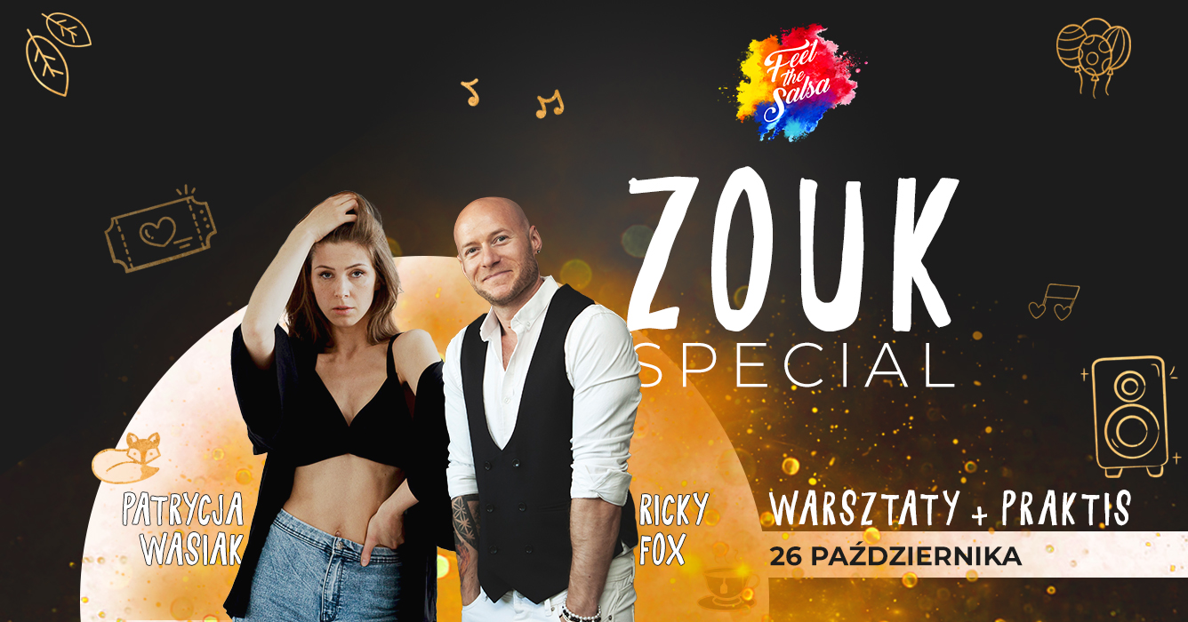 ZOUK SPECIAL warsztaty + praktis 26.10 🔥 bilety jeszcze dostępne!