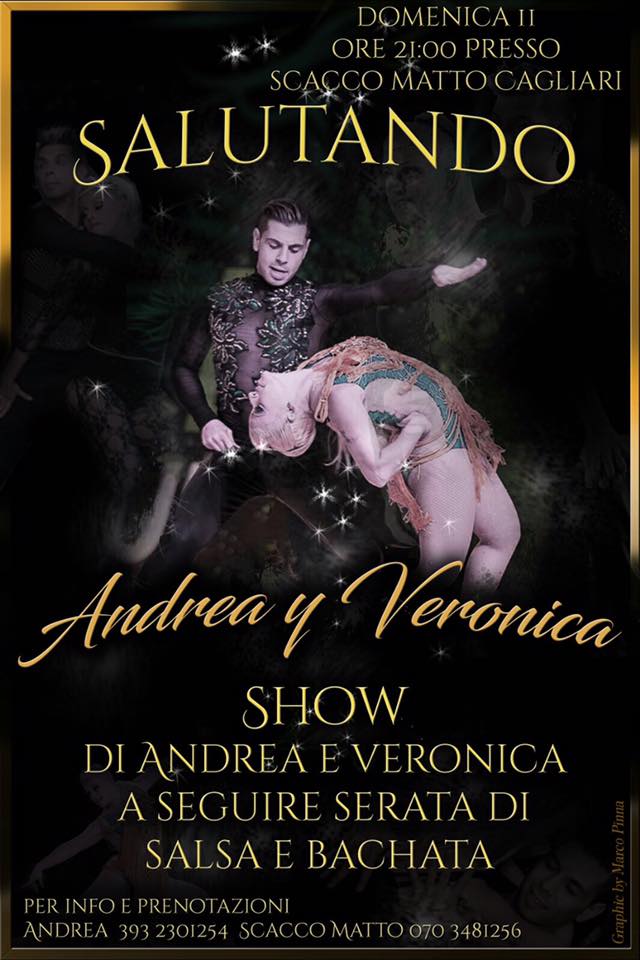 SALUTANDO Andrea y Veronica