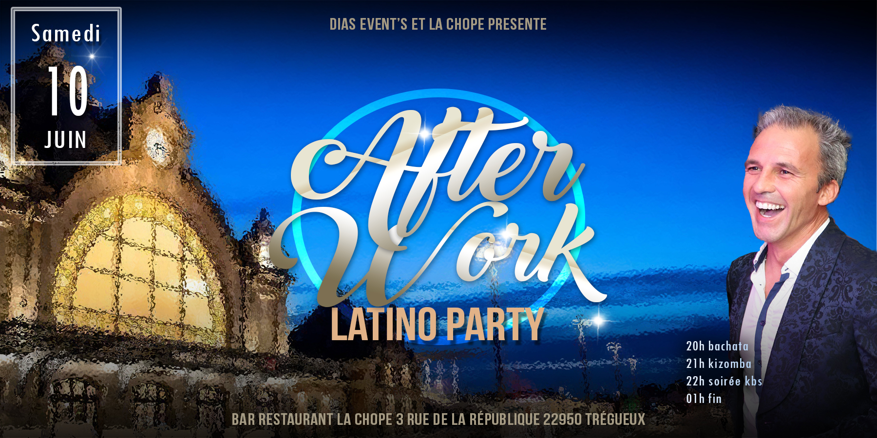 AFTHER WORK LATINO PARTY - samedi 10 juin 2023