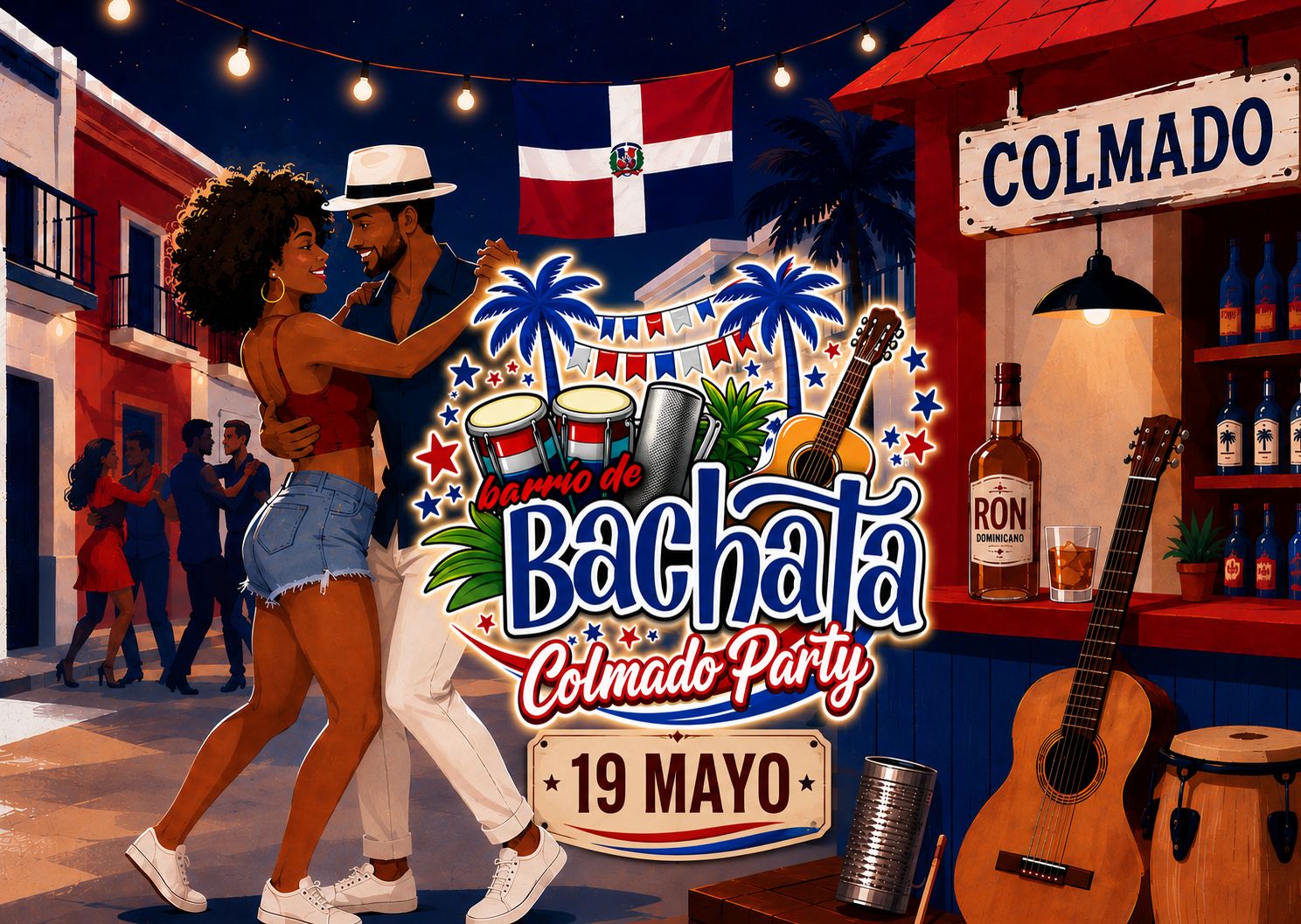 🇩🇴Barrio de Bachata🌴Free Colmado Party🕺💃
