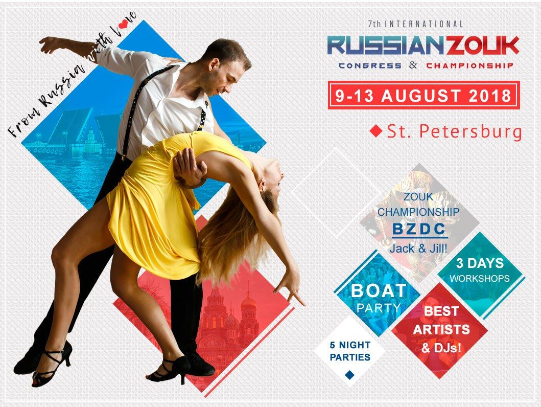 Russian Zouk Congress & Championship 2018 - 7th edition!