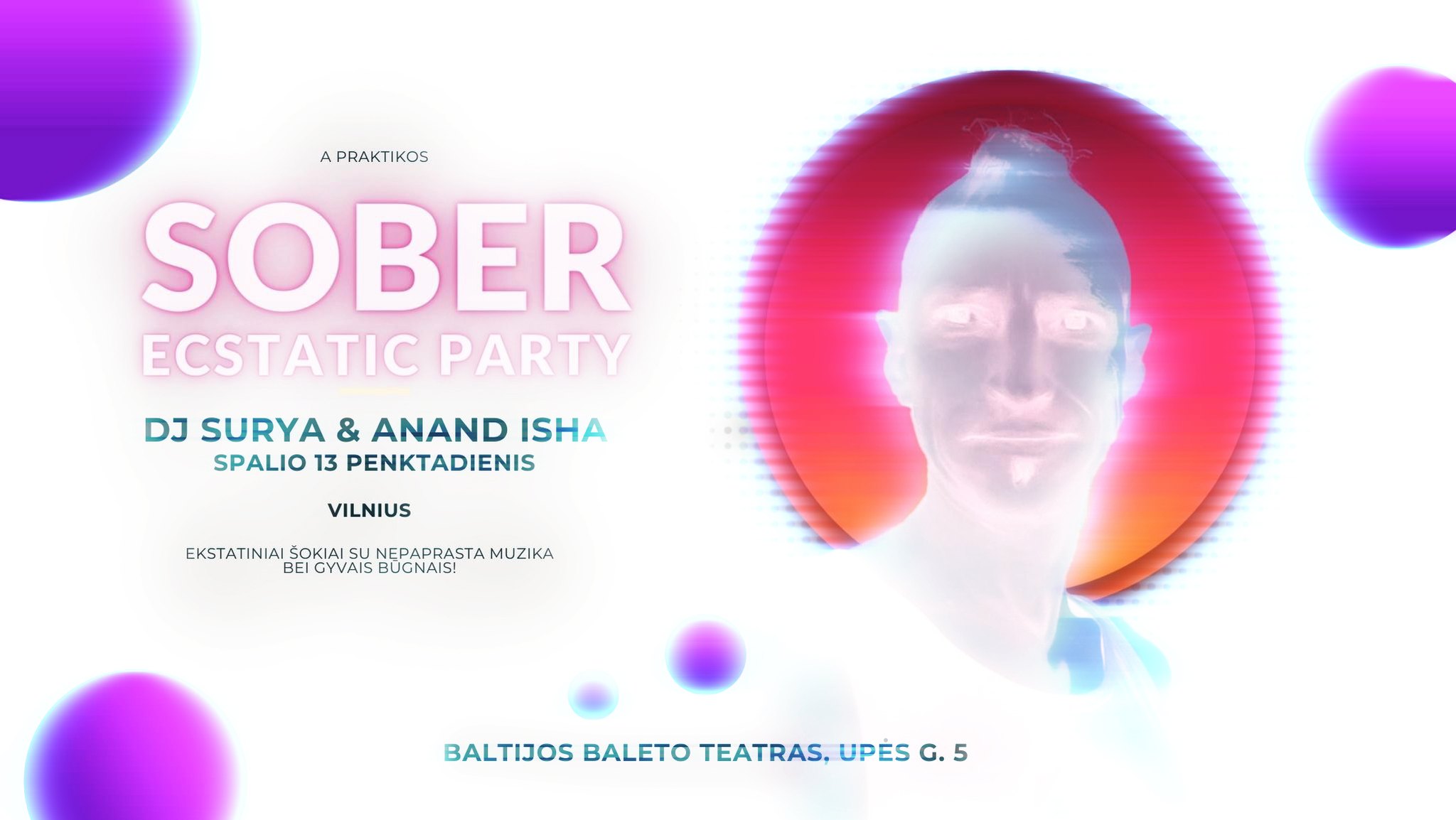 SOBER ECSTATIC PARTY. Vilnius!