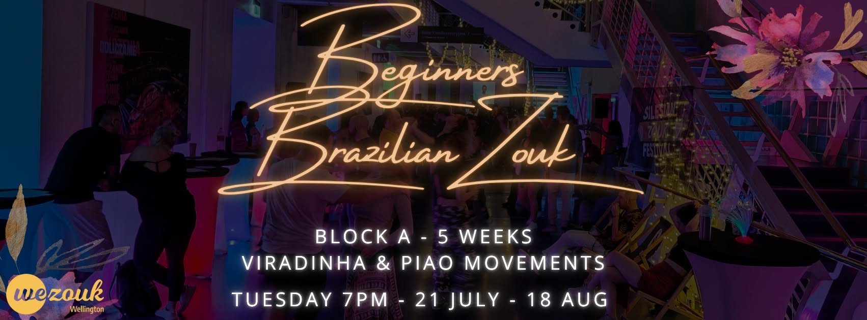 Brazilian Zouk Dance Classes - Beginners block A