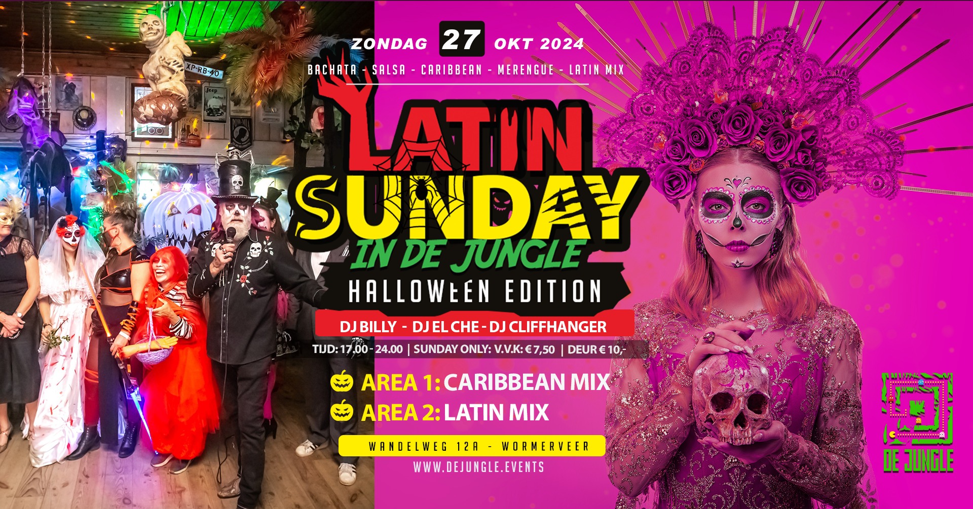 Latin Sunday - Halloween Edition ; Zondag 27 Oktober