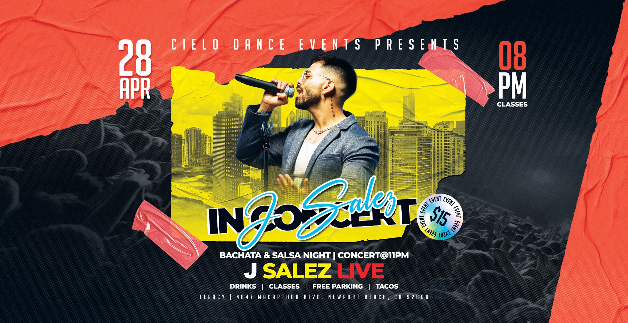 J Salez Live@Legacy April 28th