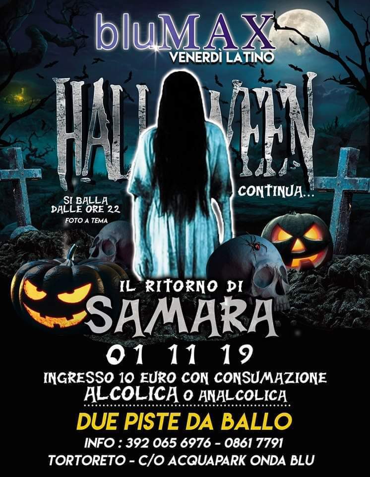Venerdi 1 Nov. bluMAX Latino su 2 piste - Samara