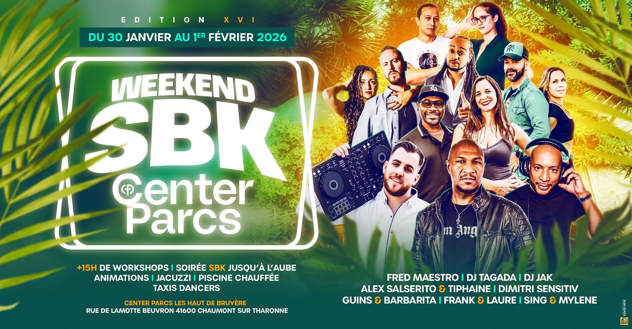 Weekend SBK Center Parcs - 16ème Edition