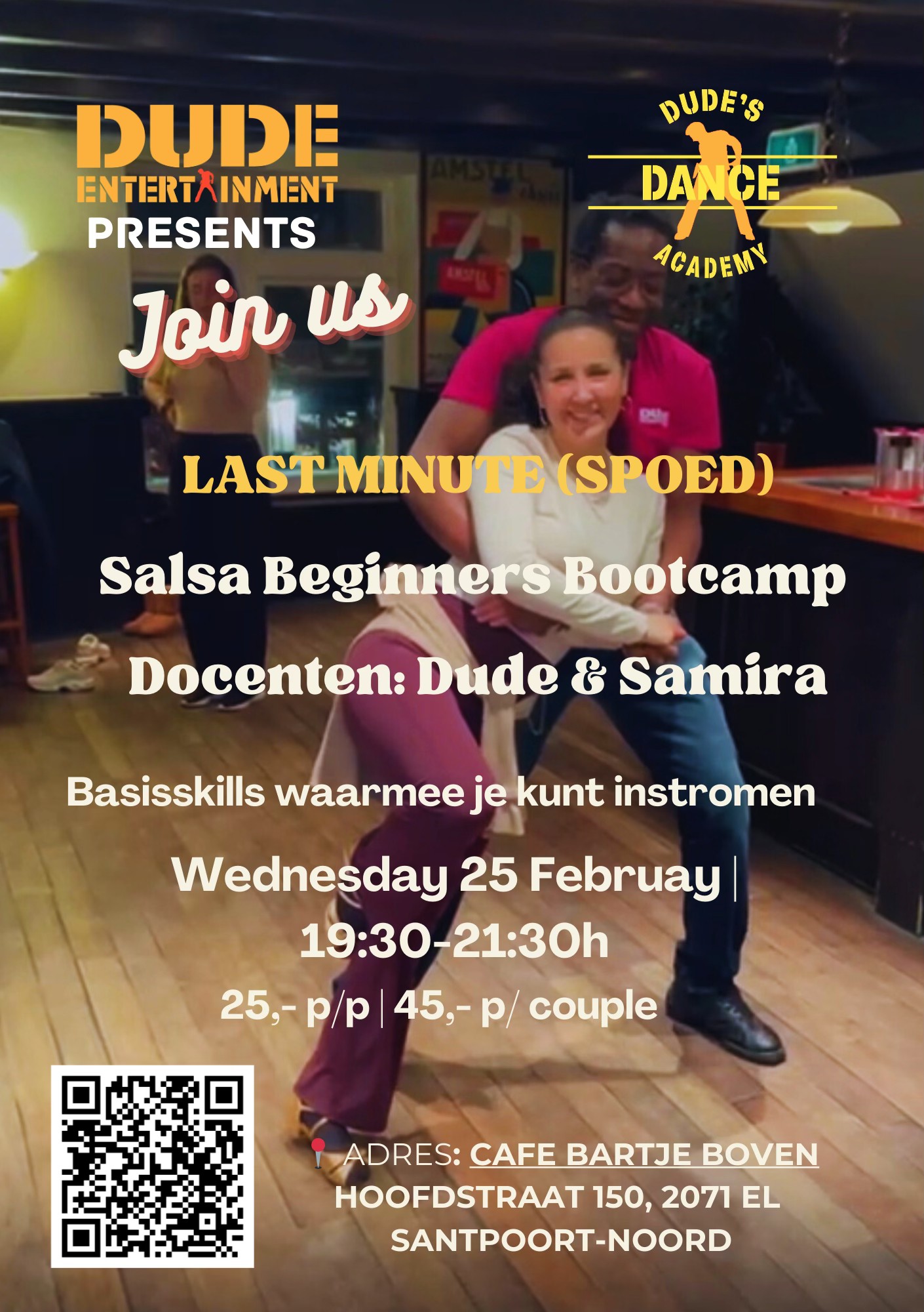 Last Minute (SPOED) Salsa Beginners Bootcamp