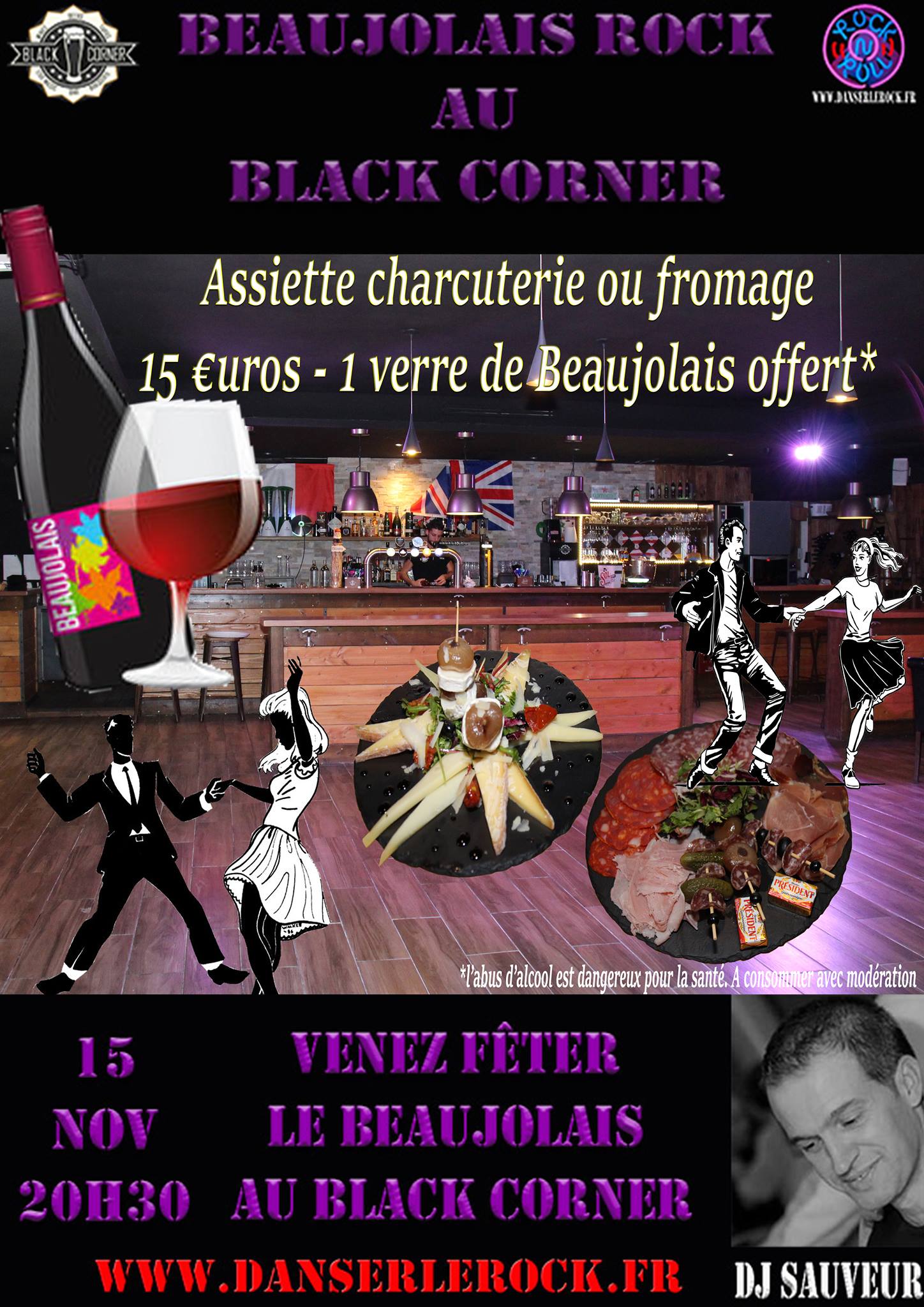 Beaujolais Rock au Black Corner