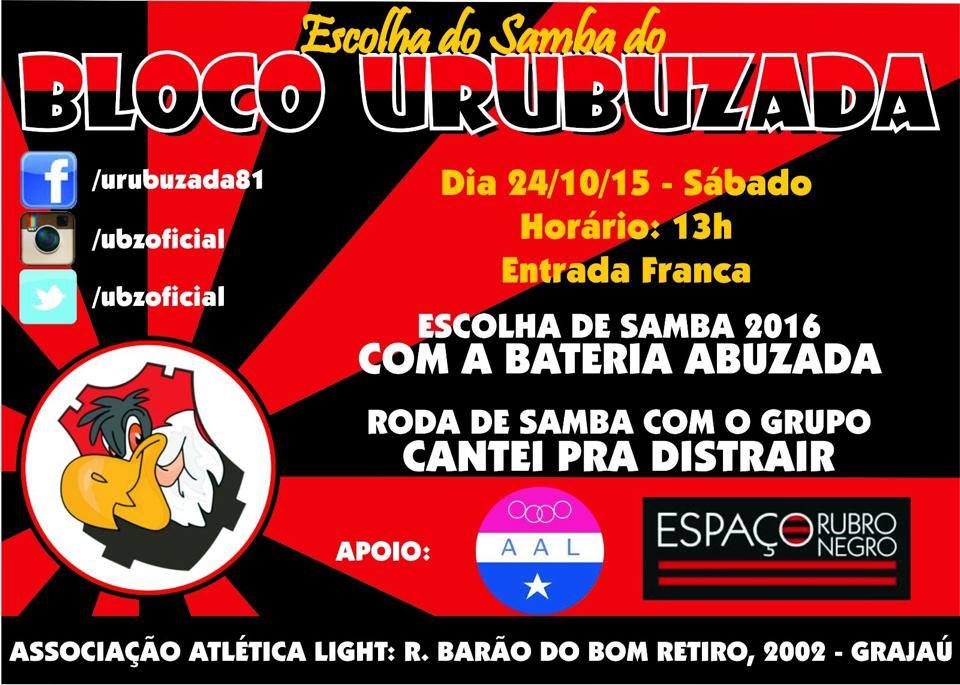 Escolha do samba do BLOCO URUBUZADA