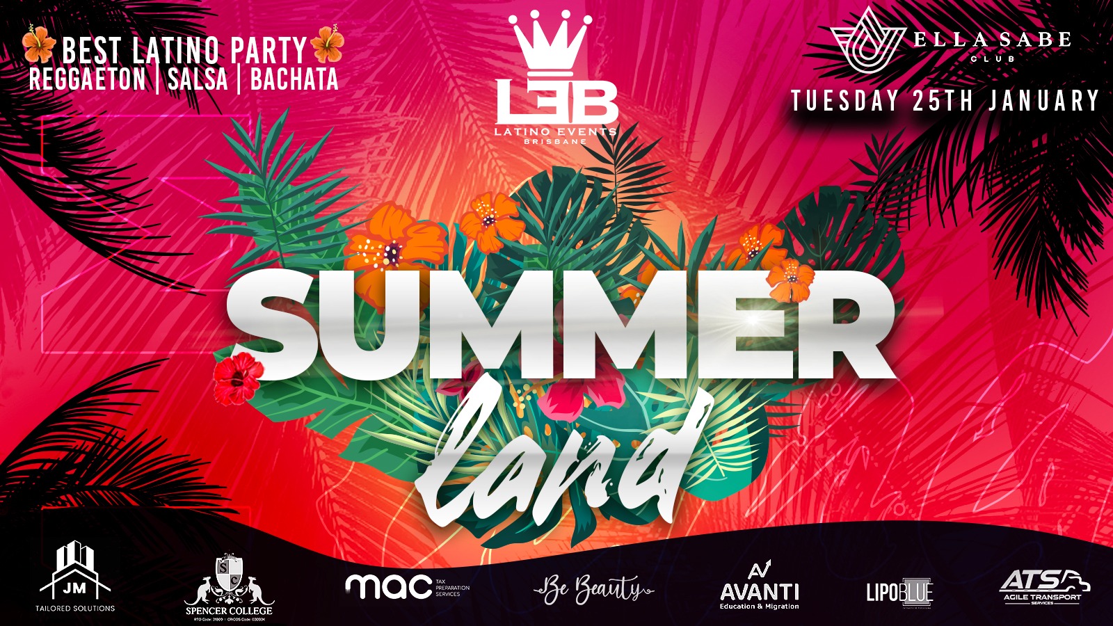 SUMMERLAND AT ELLA SABE "WEDNESDAY IS PUBLIC HOLIDAY"