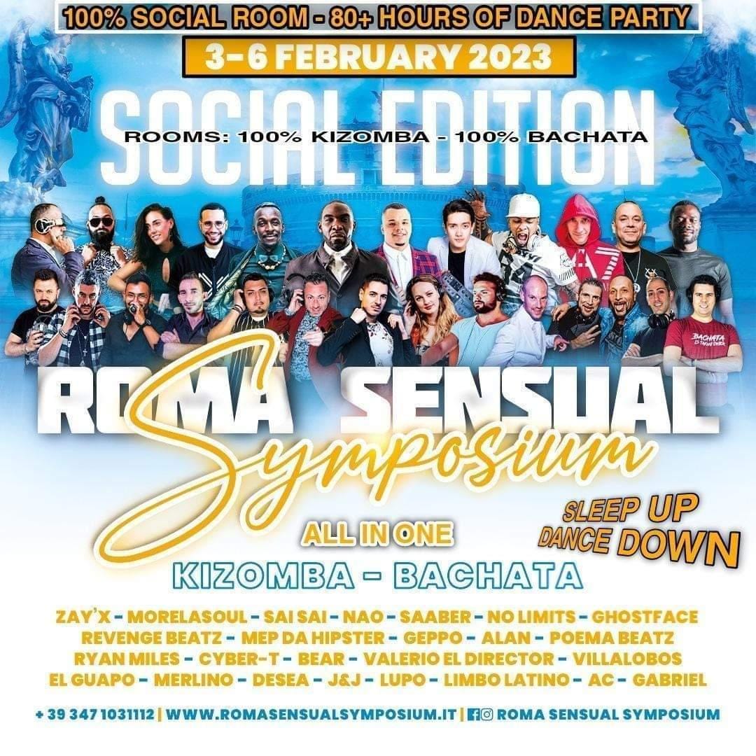 SOCIAL EDITION 2023 KIZOMBA BACHATA by Roma Sensual Symposium