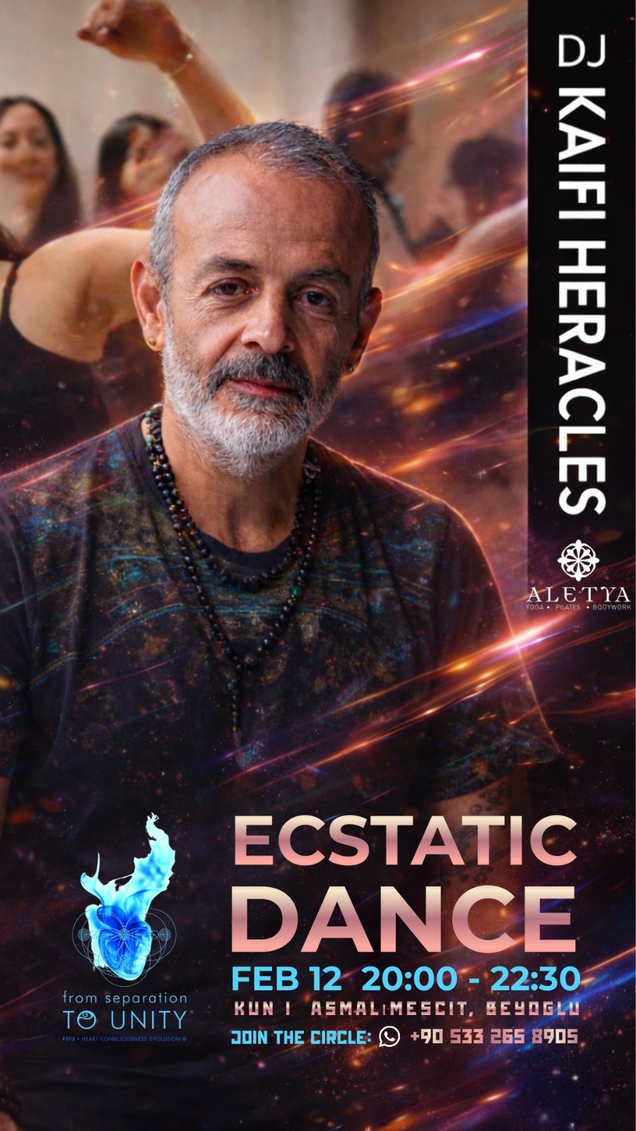FSTU - ECSTATIC DANCE with Kaifi Heracles, in Istanbul